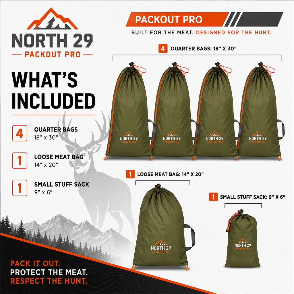 Pursuit Headlamp + Packout Pro Bundle (Deer Kit)